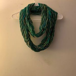 Green/Multicolor Infinity Scarf